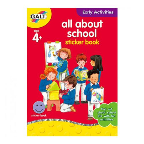 Galt - All about School - Carte Activitati cu Abtibilduri