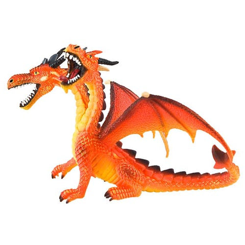 Bullyland - Dragon Orange Cu 2 Capete