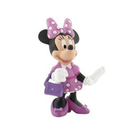 Bullyland - Figurina Minnie Mouse cu Geanta
