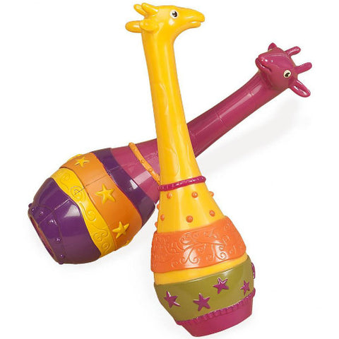 B.Toys - Set 2 Girafe Maracas