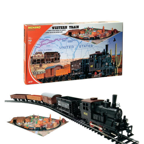 Mehano - Trenulet Electric Western cu Diorama