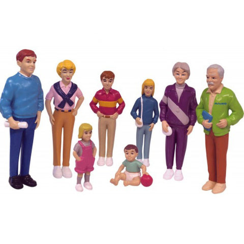 MINILAND Group - Set de 8 Figurine Familie de Europeni