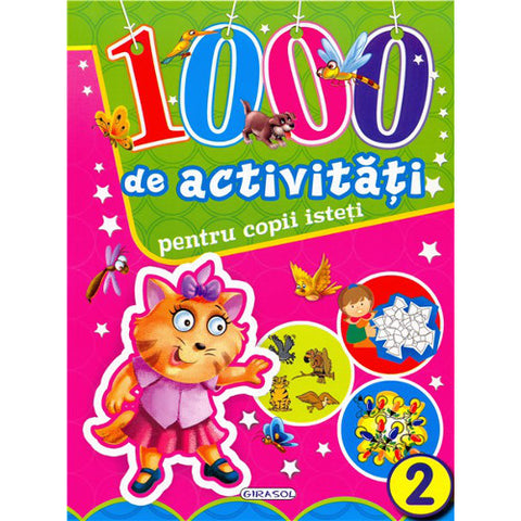 Editura Girasol - 1000 de Activitati pentru Copii Isteti 2