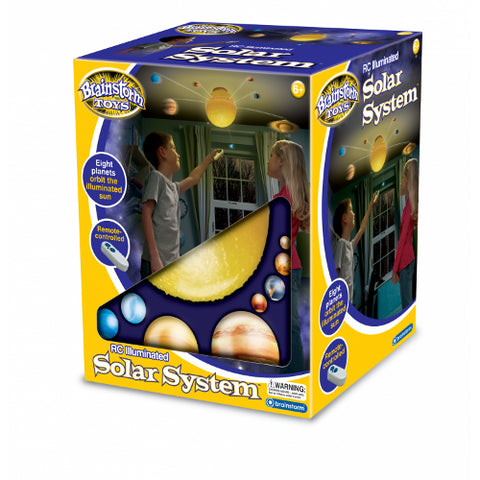 Brainstorm Toys - Sistem Solar Luminos cu Telecomanda