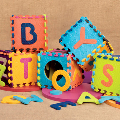 B.Toys - Covoras Puzzle cu Litere