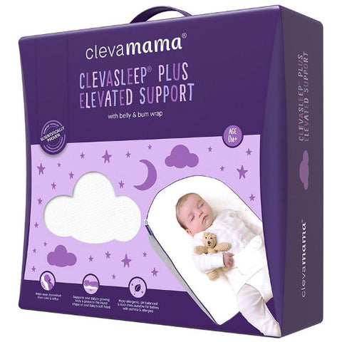 Clevamama - Saltea Anti-alunecare cu Ham pentru Bebelusi ClevaSleep Plus