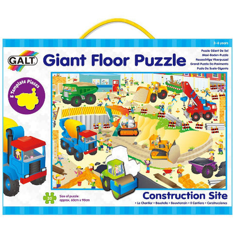 Galt - Giant Floor Puzzle - Construction Site