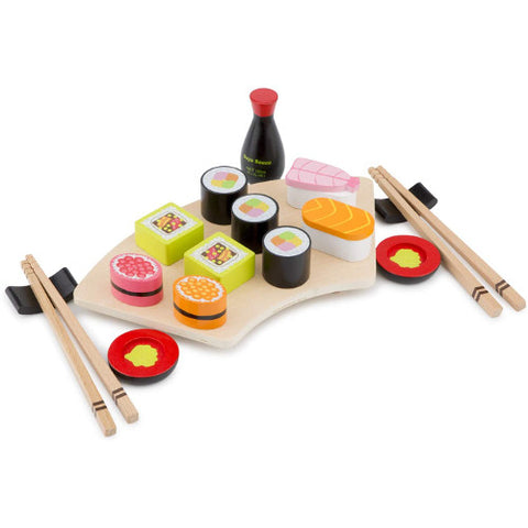 New Classic Toys - Set de Joaca din Lemn Sushi