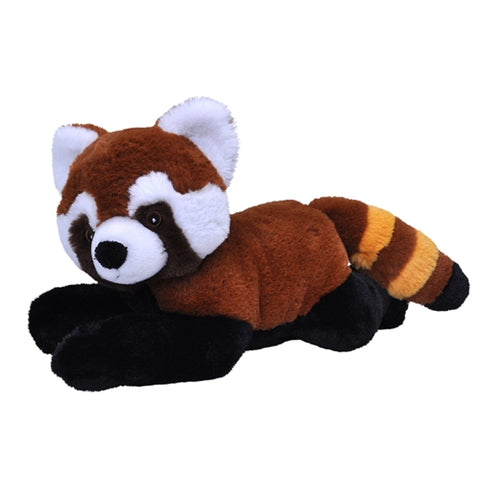 Wild Republic -  Jucarie de Plus Ecokins Urs Panda Rosu 30 cm