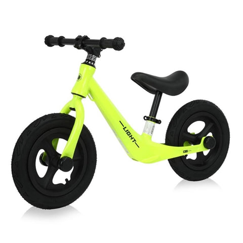 Lorelli - Bicicleta de Echilibru fara Pedale pentru Copii Light Air Lemon Lime
