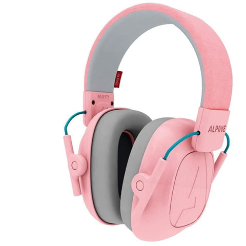 Casti antifonice pliabile pentru copii 5-16 ani, ofera protectie auditiva, SNR 25, roz, Muffy Kids Pink ALP26481