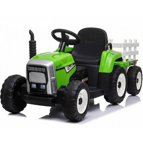 R-Sport - Tractor Electric R-Sport cu Sunete si Lumini C1 Verde