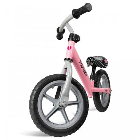 Kidwell - Bicicleta fara Pedale Rebel Pink, 12 Inch