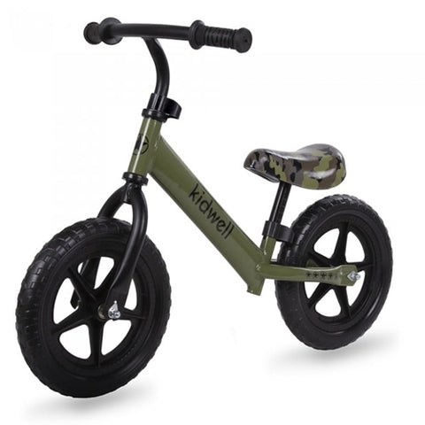 Kidwell - Bicicleta fara Pedale Rebel Khaki, 12 Inch