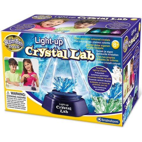 Brainstorm - Set Educativ Experimente Cristal cu LED