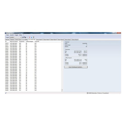 TFA  - Termo-Higrometru Profesional TFA cu Functie de Inregistrare a Datelor tip Data Logger, KLIMALOGG PRO