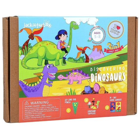 Jack in the box - Set Creativ 3-In-1 - Descopera Dinozaurii