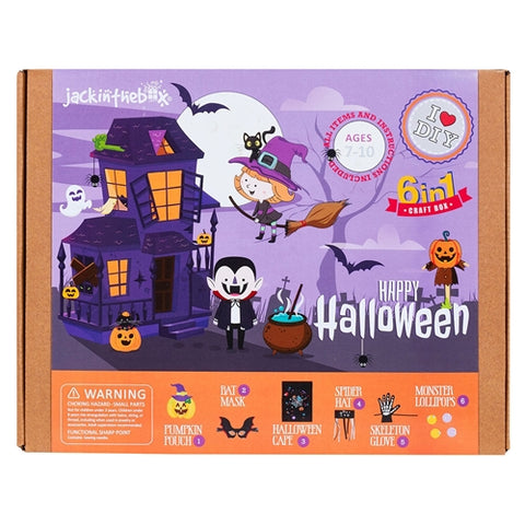 Set Creativ 6-In-1 Jack in the box Halloween Fericit