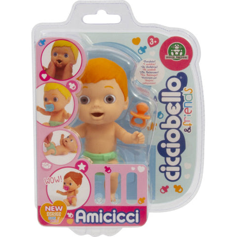 Bebelus Cicciobello Amicicci fetita cu par blond Cicciojessie 21000-2