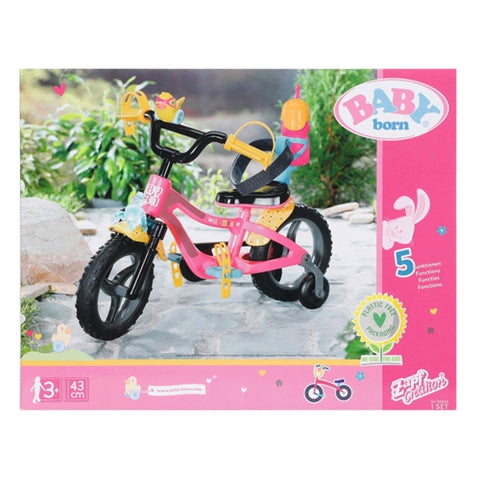 Bicicleta Cu Lumini Si Claxon Zapf Creation Baby Born