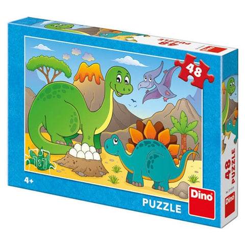 Puzzle Dino Dinozauri Prietenosi 48 Piese