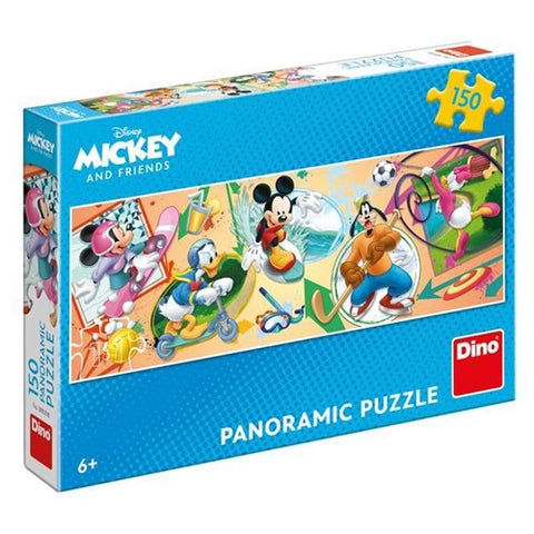 Puzzle Dino Mickey si Prietenii la Ora de Sport 150 Piese