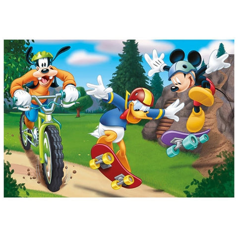 Puzzle 2 in 1 Dino Mickey Campionul 2 x 77 Piese