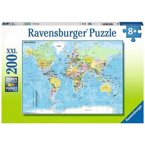 Puzzle Harta Lumii Ravensburger 200 Piese