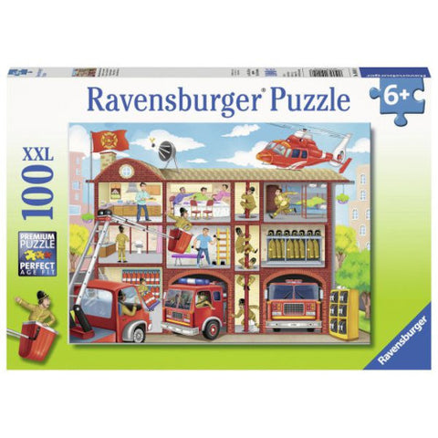 Puzzle Pompieri Salvatori Ravensburger 100 Piese