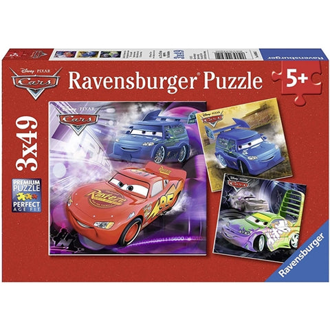 Ravensburger  - Puzzle Ravensburger Cars 3 x 49 Piese