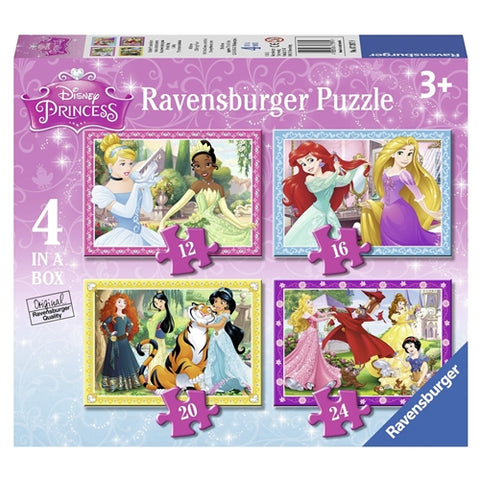 Ravensburger  - Puzzle Ravensburger Printesele Disney 12/16/20/24 Piese