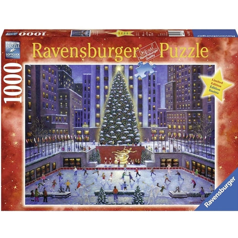 Ravensburger  - Puzzle Ravensburger Craciun NYC, 1000 Piese