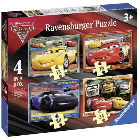 Ravensburger - Puzzle Ravensburger Cars 12/16/20/24 Piese