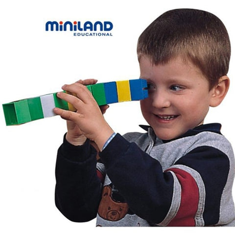 Miniland   - Joc Caramizi de Construit Miniland  Kim Blocks 85 piese