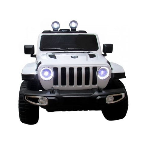 Jeep electric R-Sport 4 X 4 cu telecomanda X4 Alb