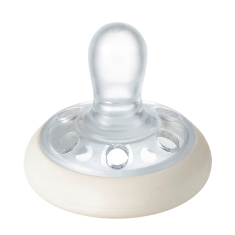 Suzeta Closer to Nature 0-6 luni Tommee Tippee Breast Like Pacifier Maro/Gri 2 buc