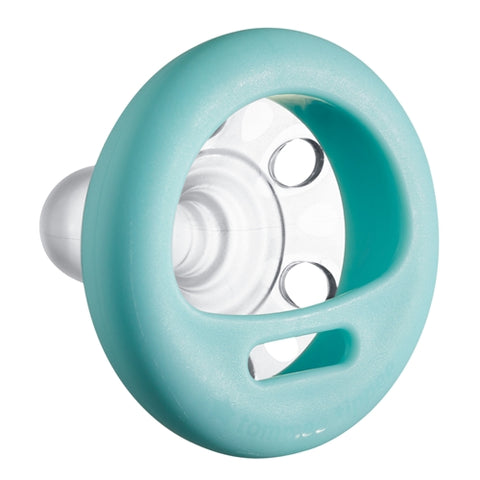 Suzeta Closer to Nature 0-6 luni Tommee Tippee Breast Like Soother Alb/Verde 4 buc