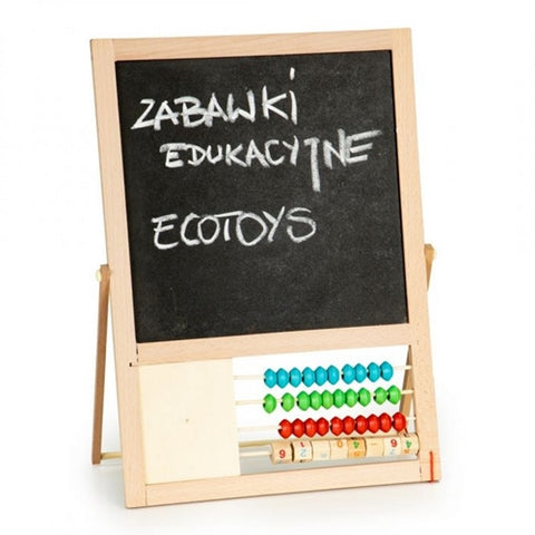 Tabla Educationala Ecotoys cu Abac si Numere