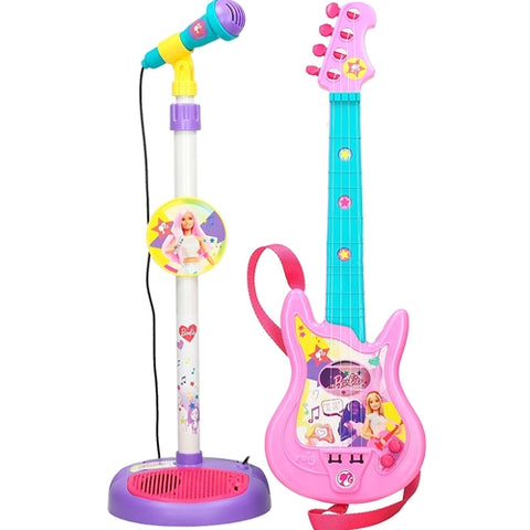 Set Chitara si Microfon Reig Musicales Barbie