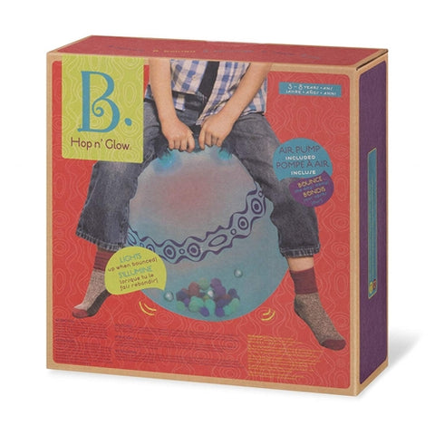 B.Toys- Minge pentru Sarit cu Bile Luminoase, Albastru