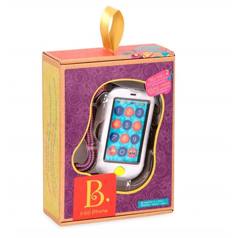 B.Toys- Telefon muzical cu touchscreen metalic