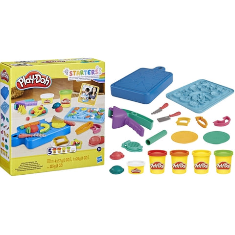 Hasbro - Set Creativ Micul Bucatar cu 5 Culori Plastilina Play-Doh