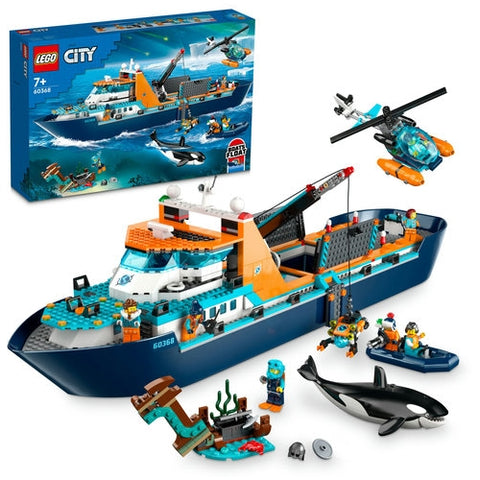 LEGO  - LEGO City Nava pentru Explorari Arctice 60368