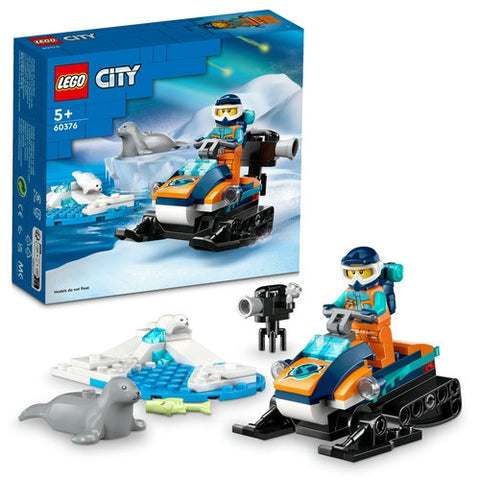 LEGO  - LEGO City Snowmobil pentru Explorari Arctice 60376
