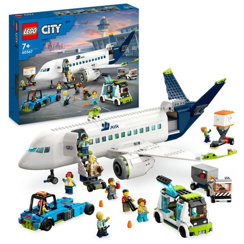 LEGO  - LEGO City Avion de Pasageri 60367
