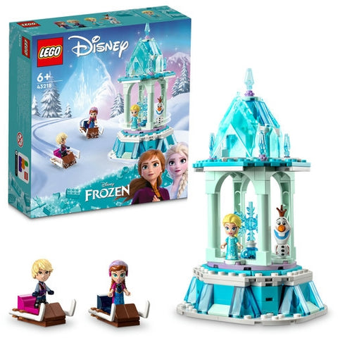 Lego - LEGO Disney Caruselul Magic al Annei si al Elsei 43218