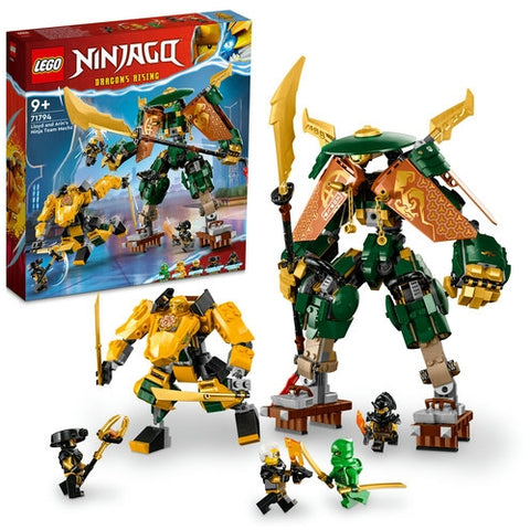 Lego - LEGO Ninjago Robotii lui Lloyd si Arin 71794