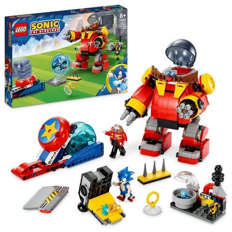 Lego - LEGO Sonic the Hedgehog Sonic vs. Robotul Death Egg al Dr. Eggman 76993
