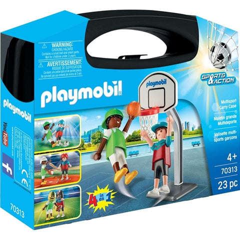 Playmobil  - Set de Constructie Playmobil Portabil Sporturi Multiple