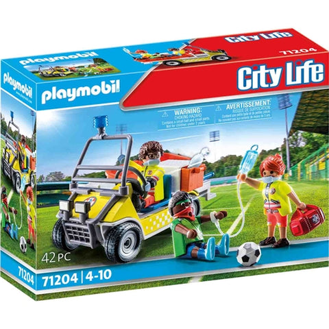 Playmobil  - Set de Constructie Playmobil Vehicul Galben De Salvare